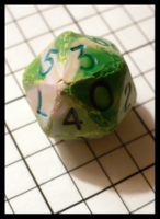 Dice : Dice - DM Collection - Armory Change Over Dice 20D Green White - Ebay Sept 2011